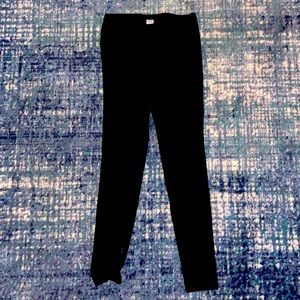 All black stretch pants. Size small.